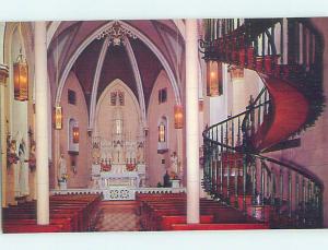 Pre-1980 CHURCH SCENE Santa Fe New Mexico NM AD0486