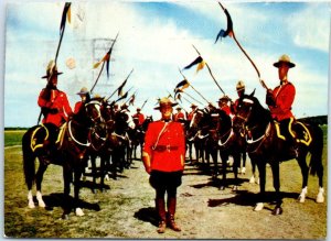 Postcard - Royal Canadian Mounted Police Musical Ride, Canada