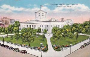 State Capitol And Grounds Columbus Ohio
