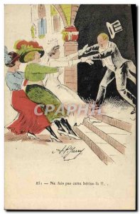 Old Postcard Fantasy Illustrator Jarry Marriage