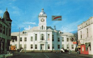 Pine Bluff AR County Court House Coca-Cola Sign, Postcard