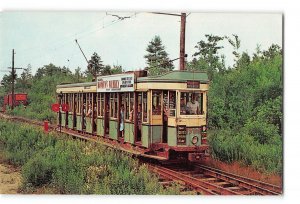 Kennebunkport Maine ME Vintage Postcard Seashore Museum Australia P Class Tram