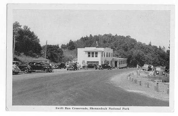 W/V Swift Run Crossroads in Shendoah National Park Virginia