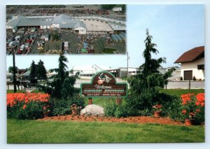 KIDRON, Ohio OH ~ 75th Anniversary KIDRON AUCTION 1998 Livestock 4x6 Postcard
