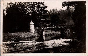 Czech Republic Babiccino Udoli Babiččino údolí Vintage RPPC 09.76