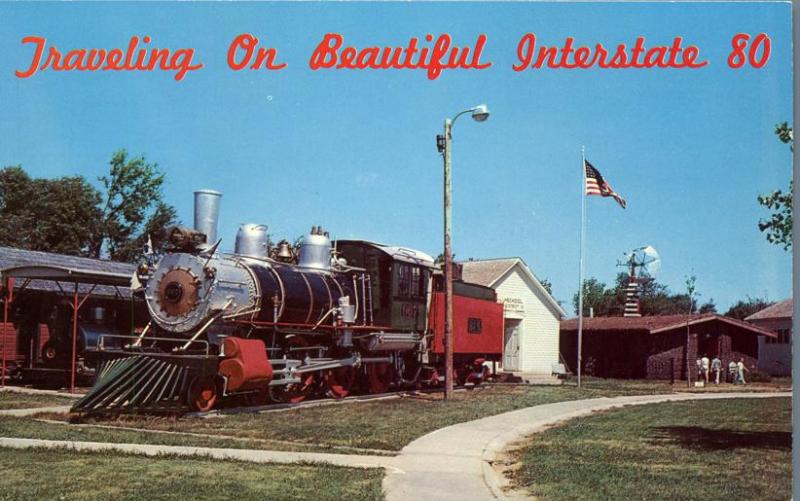 Minden NE, Nebraska - 1889 Baldwin Locomotive at Pioneer Village