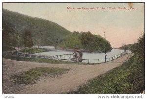 Merrimere Reservoir,  Hubbard Park,   Meriden,  Connecticut,   PU_1915