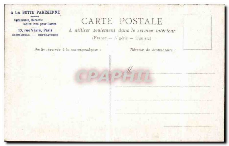 Old Postcard Paris Louvre Flore Pavilion