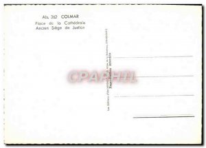 Postcard Modern Colomar Square Siege Old Cathedral of Justice (animated)