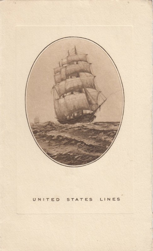 Menu , United States Line S.S. Washington , 1933