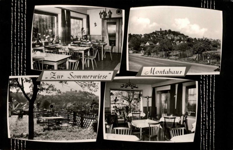 Montabaur Germany Zur Sommerweise Guest House c1930-50s Photo Vintage Postcard