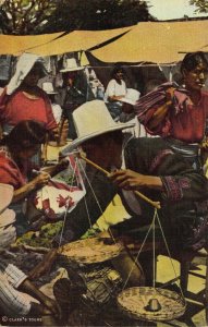 c.'40s-'50s  Guatemala, Market Scene, Chichicastenango,   Old Postcard