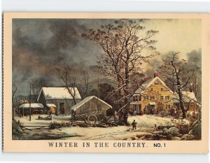 Postcard Winter In The Country