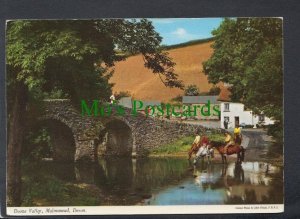 Devon Postcard - Doone Valley, Malmsmead SW4777