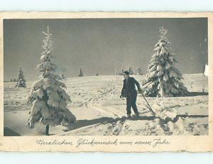 Divided-Back SKI - SKIING DOWN THE HILL IN GERMANY t3071