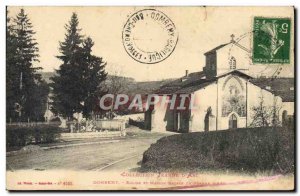 Old Postcard Domremy church and birthplace of Jeanne d & # 39Arc