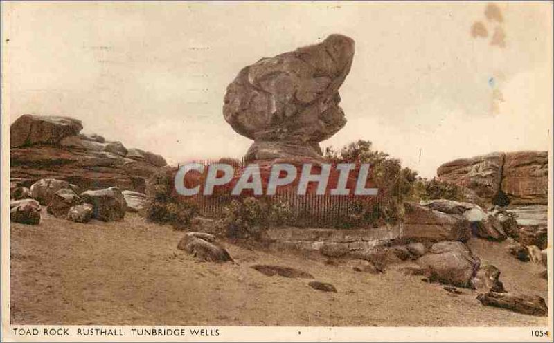 Postcard Old Toad Rock Rusthall Tunbridge Wells