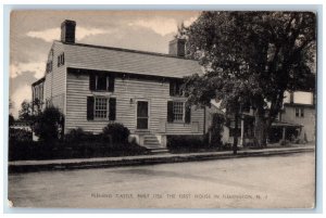 c1940's Fleming Castle Built 1756 The First House in Flemington NJ Postcard