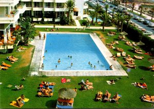 Spain Costa Del Sol Torremolinos Bajondillo Apartments Swimming Pool