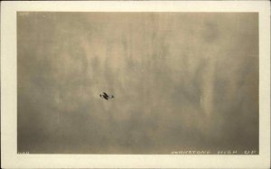 Airplane Pioneer Aviation JOHNSTONE Came With Asbury Park NJ RPPC c1910 RPPC