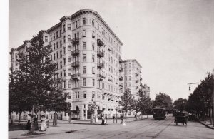 Washington D C The Stoneleigh Court Apartments Circa 1900