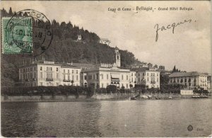 CPA AK Lago di Como. Bellagio-Grand Hotel Bellagio ITALY (553780)