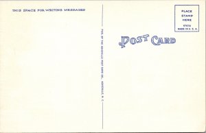 Vintage Postcard Main Street, Andrews, North Carolina Drug Store Ji-5