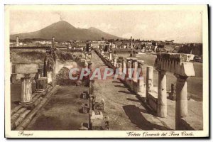 Old Postcard Veduta Generale del Foro Givile