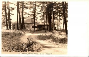 EKC RPPC Postcard NY Lake George The Sembrich Memorial Studio 1940s M57