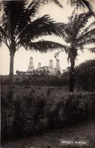 B40/ Malaysia Singapore China Foreign Real Photo Postcard Mosque Johore