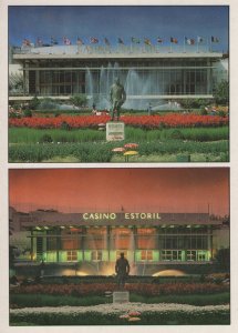 Casino Estoril Portugal Night Vs Day Postcard