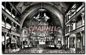 Postcard Old Saint Jean De Luz Interior of & # 39Eglise