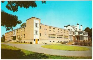 Staten Island NYC St Charles Seminary Main Building 1959 Postcard