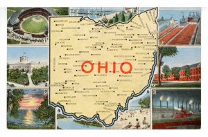 OH - Ohio Map