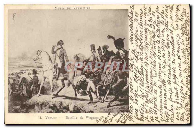 Old Postcard History Vernet Napoleon 1st Battle of Wagram