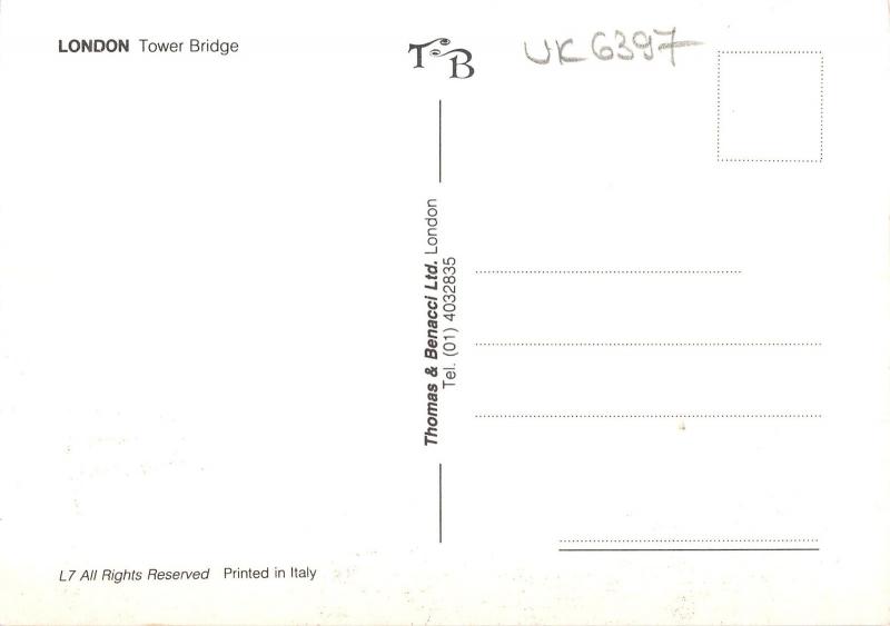 uk6397 tower bridge london   uk