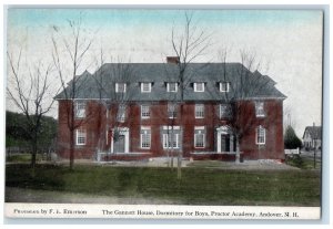 c1910 The Gannett House, Dormitory for Boys Proctor Academy Andover NH Postcard 