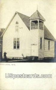Real Photo Rib Lake WI 1907