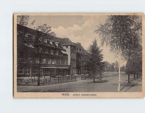 Postcard Stádt, Krankenhaus, Peine, Germany