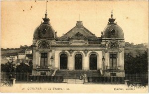 CPA Quimper- Le Theatre FRANCE (1026797)