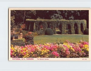 Postcard The Butchart Gardens Victoria Canada