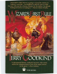 Postcard Wizards First Rule Book Cover Tor Books