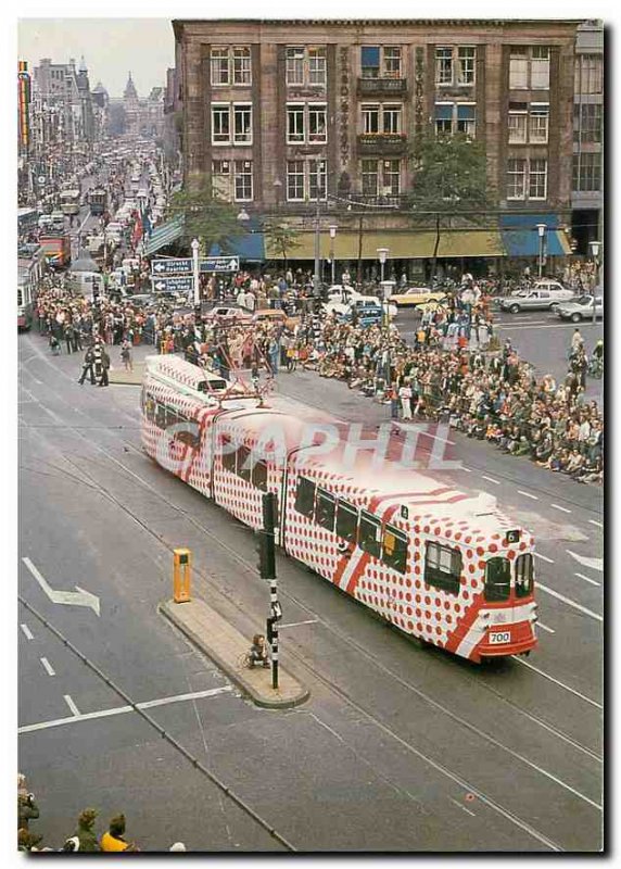 Postcard Modern Bubble Tram