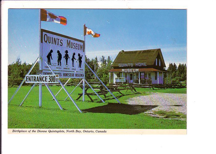 Home and Birthplace Dionne Quintuplets, Quints Museum, Ontario, Canada