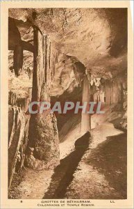 Old Postcard Caves Betharram Colonnades and Roman Temple