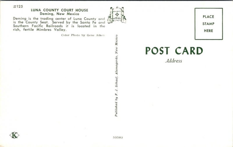 New Mexico, Deming - Luna County Court House - [NM-044]