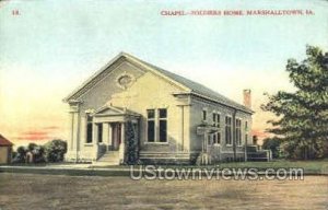 Chapel Soldiers Home - Marshalltown, Iowa IA  