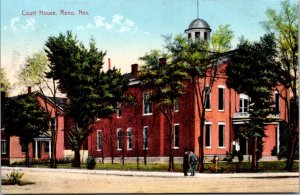 Postcard Court House in Reno, Nevada