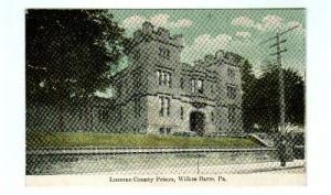 Luzerne County Prison Wilkes Barre Pennsylvania 1910c postcard