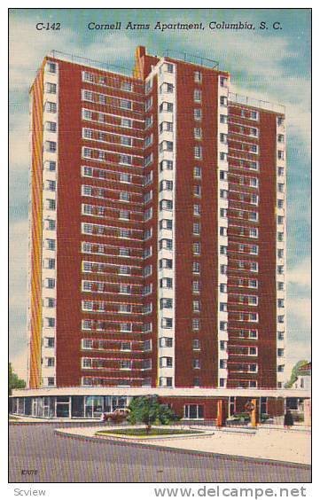 Cornell Arms Apartment, Columbia, South Carolina, 30-40s